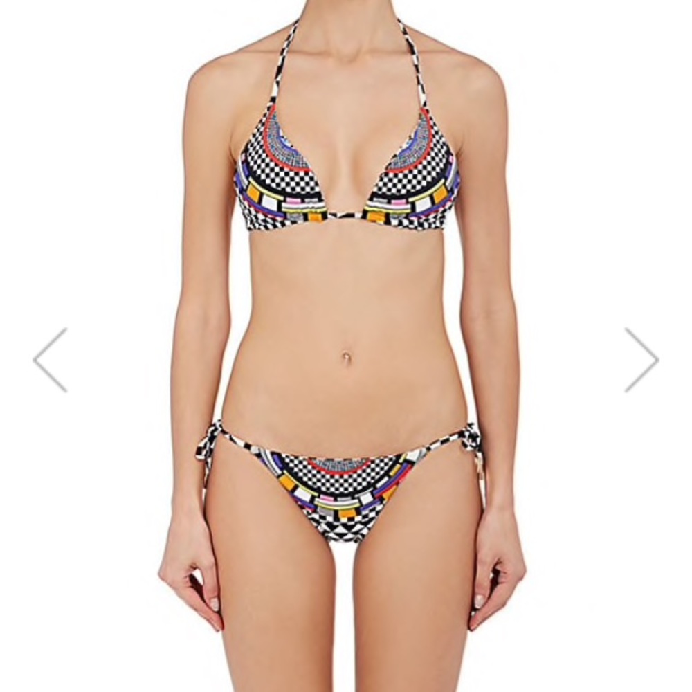 Red Carter Pop Culture Bikini Set